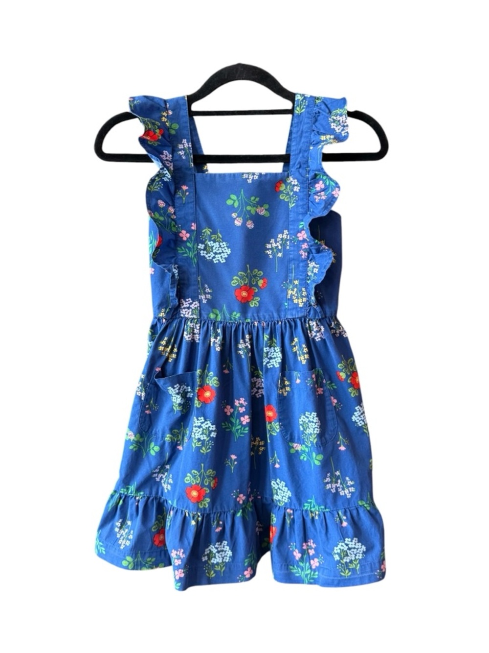 Hanna Andersson Kids Floral 100% Cotton‎ Sleeveless Dress